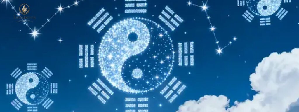Traditional Feng Shui symbols representing balance and harmony