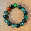 Handmade crystal bracelet carefully assembled from selected natural beads