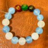 Natural crystal bracelet created with selected stones for personal use
