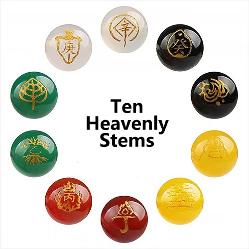Bracelet inspired by the Ten Heavenly Stems in Chinese metaphysics