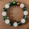 Unisex crystal bracelet designed for a personalized Five Element combination